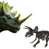Fouille de dinosaures et de squelettes 2 en 1 - Tricératops - SES