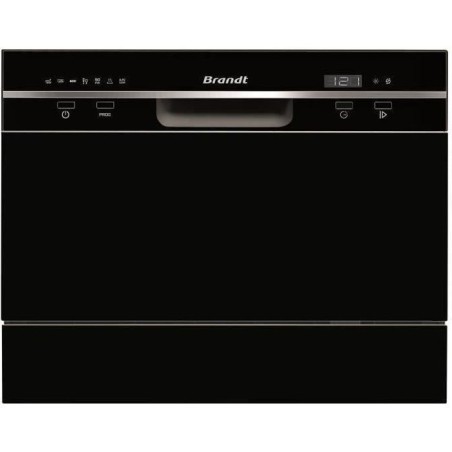 Lave-vaisselle compact pose libre BRANDT DFC6519B - Induction - 6 couverts - ...