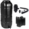 NATURE Récupérateur d'eau kit - 100 litres - Forme colonne - Traité anti-UV -...