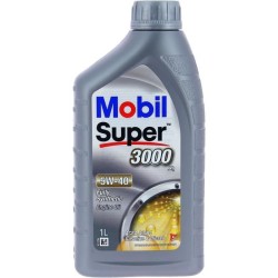 Huile moteur 5W-40 Synthétique - MOBIL - Super 3000 X1  - bidon 1L -  haute p...