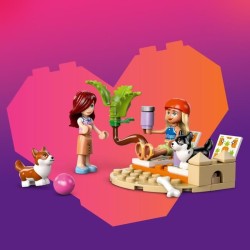 LEGO Friends 42641 Chiens surfeurs et aventures en scooter - Jouet interactif...