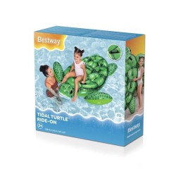 Bouée a chevaucher - Bestway - Tortue - 153 x 140 x 38 cm