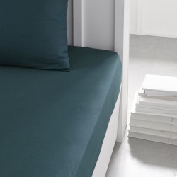 Drap housse Maison Lefebvre DH 2 pers 180x200cm Bonnet 30cm 100% coton 57 fils