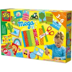 J'apprends a découper - SES CREATIVE - Hobby 3 - 6 - Méga kit -