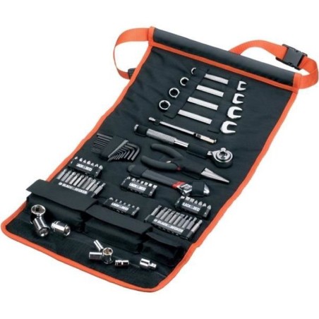 Kit d'outillage - BLACK+DECKER - A7063-QZ - 77 pieces - embouts, clés, douilles