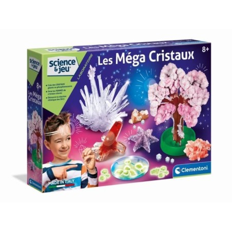 Clementoni - Science & Jeu - Les méga cristaux - Création de cristaux - Fabri...