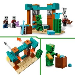 LEGO Minecraft 21267 La patrouille d'Illageois du désert - Jeu de constructio...