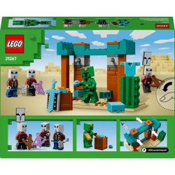 LEGO Minecraft 21267 La patrouille d'Illageois du désert - Jeu de constructio...
