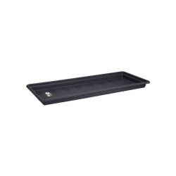 ELHO Soucoupe Jardiniere Green Basic XXL - L 32,9 x l72.2 x H 5.8 cm - Noir -...