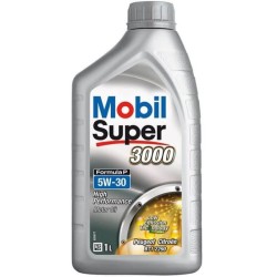 Huile moteur 5W-30 Synthétique - MOBIL - Super 3000 - Formula-P -bidon 1L -  ...