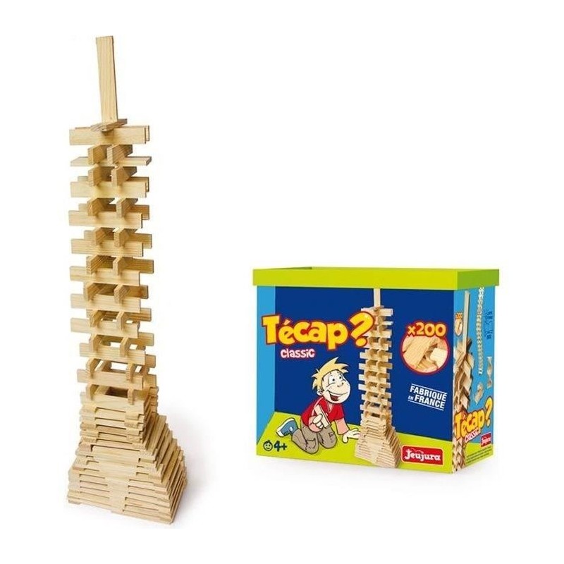 JEUJURA - TECAP Classic 200 planchettes en bois