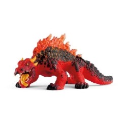 Figurine Lézard de Lave, Monstre de lave mythique et féroce,