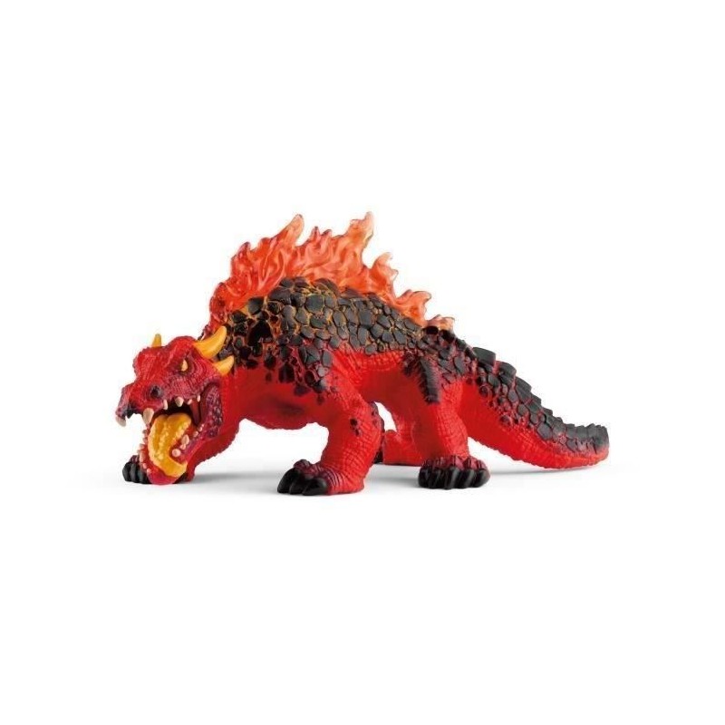 Figurine Lézard de Lave, Monstre de lave mythique et féroce,