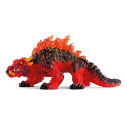 Figurine Lézard de Lave, Monstre de lave mythique et féroce,