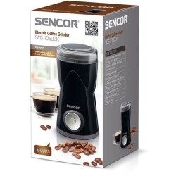 Moulin a café électrique - SENCOR - SCG 1050BK - 150 W - Capacité de 50 g - F...