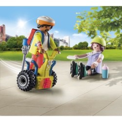 PLAYMOBIL 71257 Secouriste avec gyropode, City Action, Les Secouristes, Start...