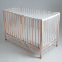 Moustiquaire pour lit TINEO - Ouverture facile avec zip - Compatible lit 60x1...