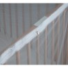 Moustiquaire pour lit TINEO - Ouverture facile avec zip - Compatible lit 60x1...