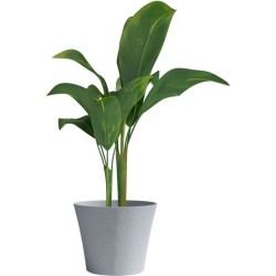 Pot de fleurs - GARDEN ID - Green Care Sense Pierre bleue - 30 x 27 cm - Gara...