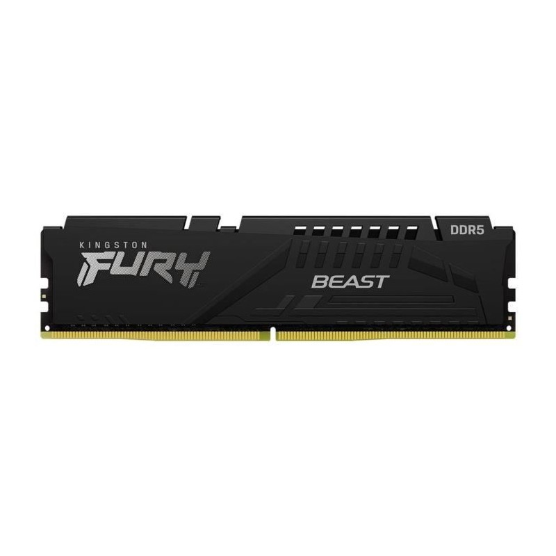 KINGSTON TECHNOLOGY - FURY Beast - Mémoire PC RAM - 32 Go - DIMM DDR5 - 5600 Mhz