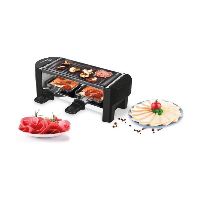 Appareil a raclette LITTLE BALANCE - Juste Nous 2 - Jusqu'a 2 personnes - Pla...