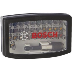 Jeu d'embouts de vissage BOSCH PROFESSIONAL 32 pieces (embout de vissage extr...