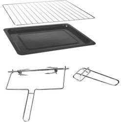 CONTINENTAL EDISON CEMF38DIG - Minifour électrique 38L noir  - 1600W - Rotiss...