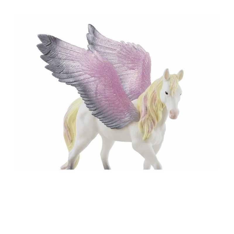 Figurine Pégase Ailée - Avec Ailes et Criniere Brillantes - Figurine