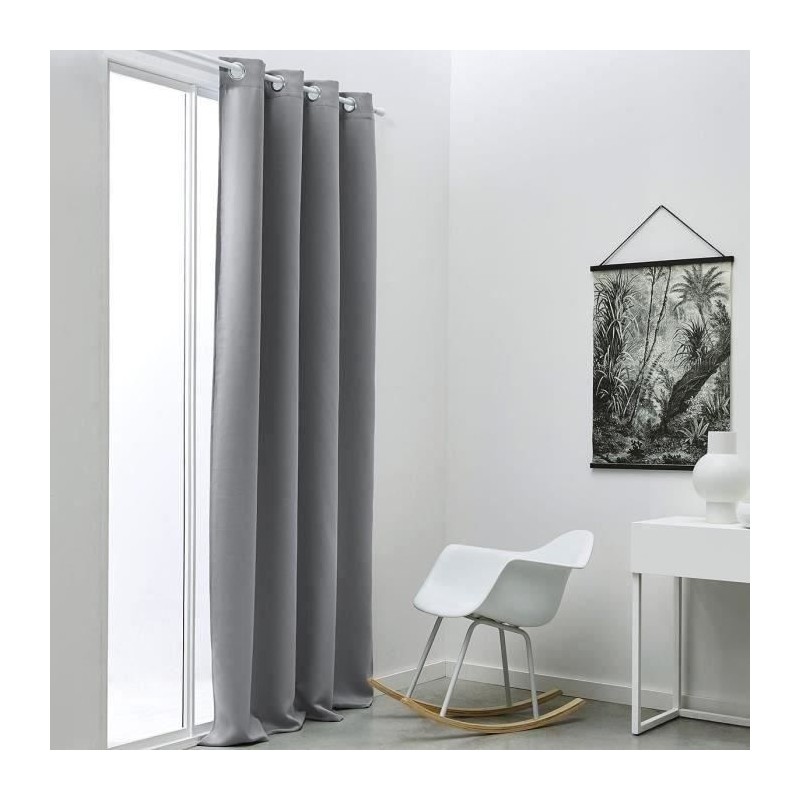 TODAY Rideau Occultant Essential Uni - 140 x 240 cm - Gris