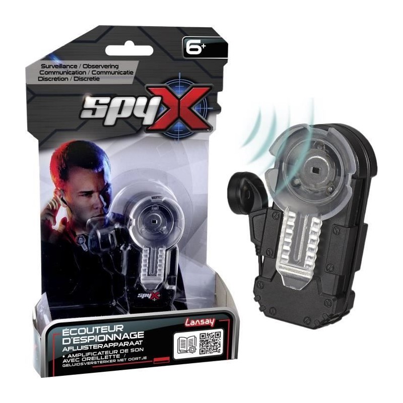 Spy X – Écouteur D'Espionnage - Jouet & Accessoires d'Espion - Panoplie d'esp...