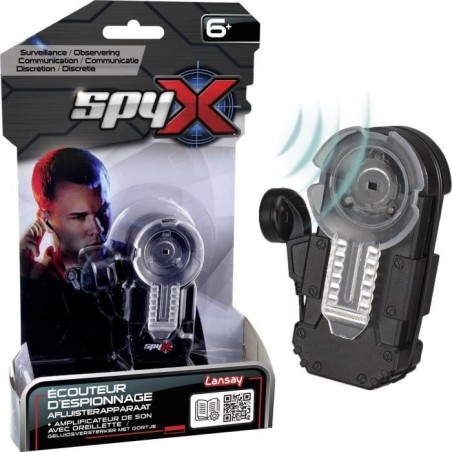 Spy X – Écouteur D'Espionnage - Jouet & Accessoires d'Espion - Panoplie d'esp...