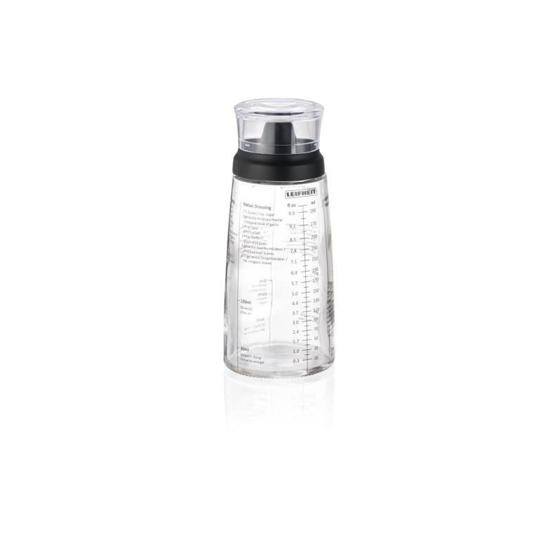 Shaker a Vinaigrette Leifheit 3195, mélangeur vinaigrette gradué de 300 ml av...