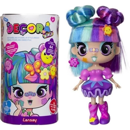 Poupée - LANSAY - 55102 - Decora Girlz - Minis Poupées Fashion a Personnalise...