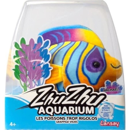 Figurine miniature - LANSAY - 51117 - Zhu Zhu Aquarium - Crystal Le Poisson-A...