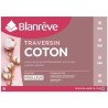 BLANREVE Traversin en coton - 140 cm - Blanc