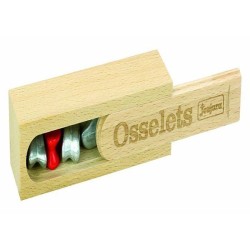 Jeu de société traditionnel - JEUJURA - Osselet - Mixte - Intérieur - Marron