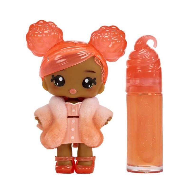 Yummiland - 1 poupée 10 cm et un gloss pailleté a créer - Piper - Goût Peche ...