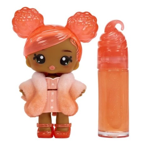 Yummiland - 1 poupée 10 cm et un gloss pailleté a créer - Piper - Goût Peche ...