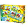 SES CREATIVE Tableau mosaique avec cartes