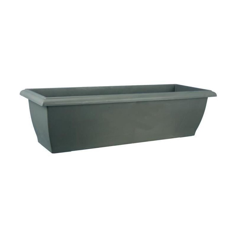 Jardiniere - RIVIERA - Grande Evolution - 69x20 cm - Contenance 18l - Gris