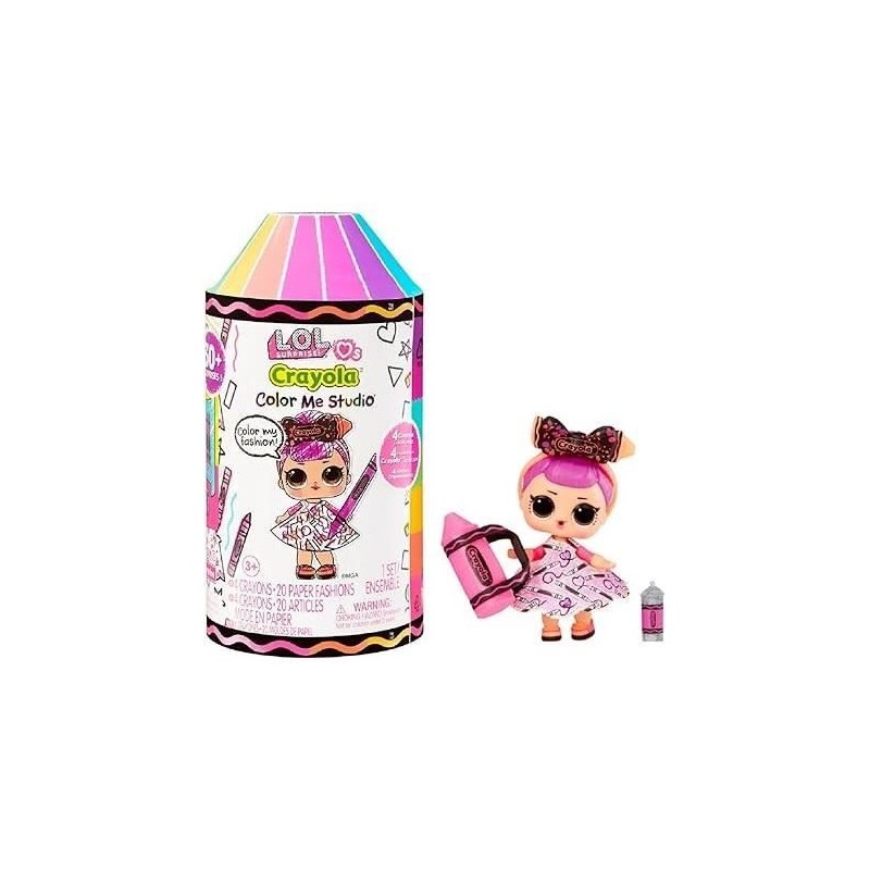 L.O.L. Surprise Loves CRAYOLA Color Me Studio Asst in PDQ