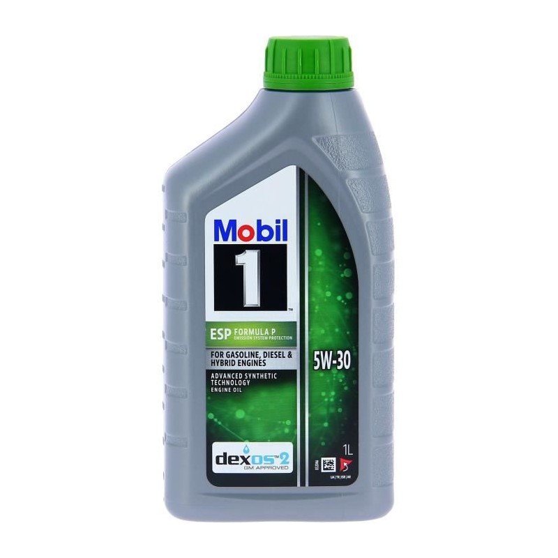 Huile moteur 5W-30 ESP Synthétique - MOBIL 1 - Formula-P  -bidon 5L -  haute ...