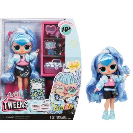 L.O.L. Surprise Tweens - Poupée mannequin articulée 24 cm - Ellie Fly - 2 ten...