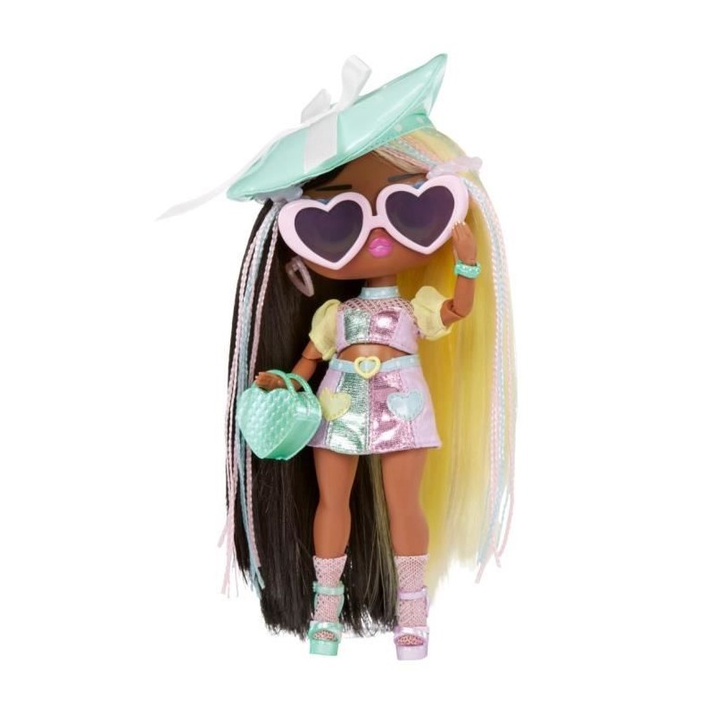 L.O.L. Surprise Tweens S4 Doll - Poupée Darcy Blush 17 cm - Accesoires surprises