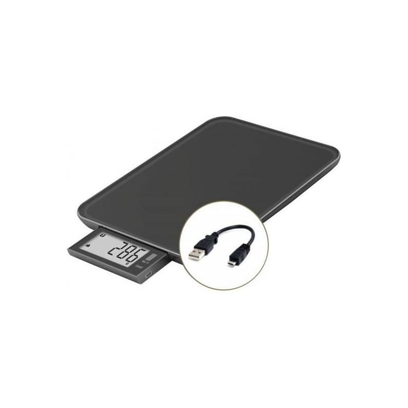 Balance culinaire - Slide 10 - Noir - USB - Réparable LITTLE BALANCE
