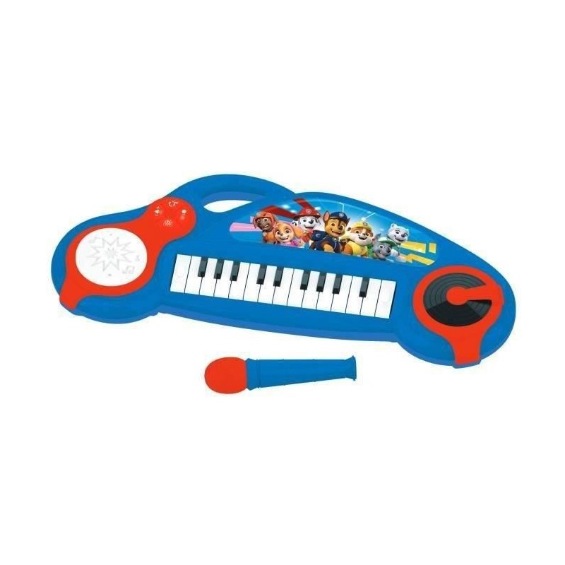 Piano électronique pour enfants La Pat' Patrouille avec effets lumineux