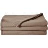 Couverture Polaire Toison d'Or - Poleco - 180 x 220 cm - Coloris Taupe
