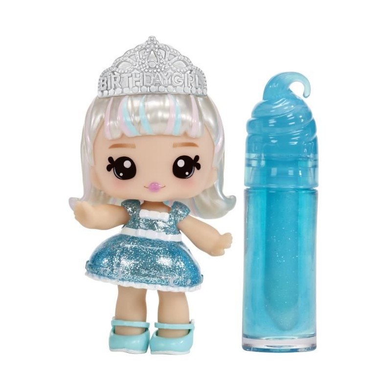 Yummiland - 1 poupée 10 cm et un gloss pailleté a créer - Callie -