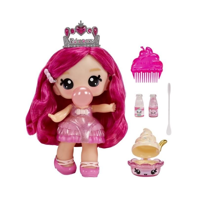 Yummiland - Grande poupée 25 cm a coiffer et câliner - Animal de compagnie + ...