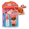 Yummiland - 1 poupée 10 cm et un gloss pailleté a créer - Piper -